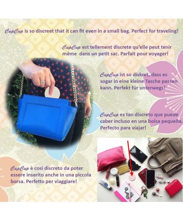 Buy Patented CE-Certified Menstrual Cup (X2) - Soft Foldable with Sterilizer & Transport Box - Hypoallergenic Silicone Size M - Buy Online on GoSupps.com