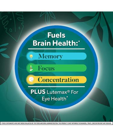 NEURIVA Brain + Eye Supplement with Lutein, Vitamins A C E, Zinc | Memory, Focus & Eye Health | 30 ct Capsules - Buy Online on GoSupps.com