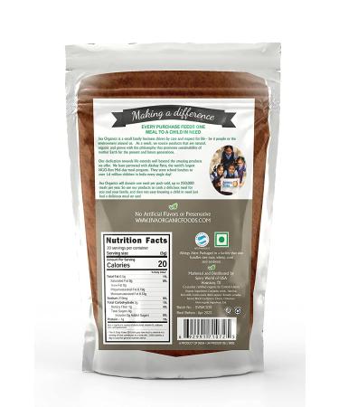 Jiva Organic Pav Bhaji Masala 3.5oz - Non-GMO Indian Snack Meal Spice Blend for Vegetarians - Buy Online on GoSupps.com