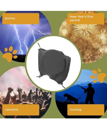 Safe Dogs Ears Hearing Protection for Dogs | Size S Ear Muffs to Prevent Hearing Damage - Buy Online on GoSupps.com