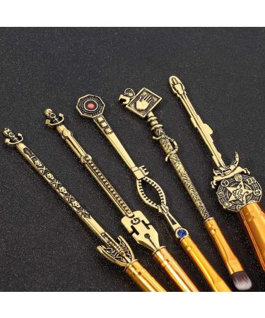 Emowpe Makeup Brush Set - 5-Piece JoJo's Bizarre Adventure with Eye Lip & Powder Brushes & Storage Bag | International Shipping Available - Buy Online on GoSupps.com