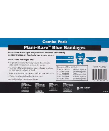 San Jamar Chef Revival MK0906 Mani-Kare Bandages Kit - Essential Healthcare Supplies for Chefs & Food Safety | International Shipping Available - Buy Online on GoSupps.com