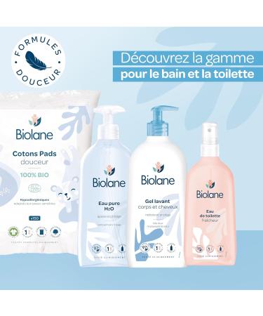 BIOLANE - Baby shower gel for body and hair 2 in 1 - Washing gel - 750 ml - 97% natural origin - Soft - Sensitive skin - Chil - Buy Online on GoSupps.com