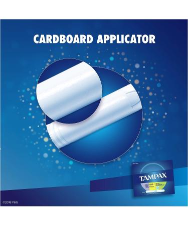 Tampax Cardboard Applicator Tampons 120 Count Multipack - Light/Regular/Super Absorbency - Unscented - Pack of 3 - Buy Online on GoSupps.com