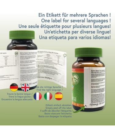 Nutrex Hawaii Pure Hawaiian Spirulina 500mg - 200 Vegan Tablets | Lab Tested, Gluten Free, Soy Free, Vegetarian - Buy Online on GoSupps.com