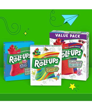 Fruit Roll-Ups Variety Pack - 100 Pouches, 10 ct per Pack - Buy Online on GoSupps.com