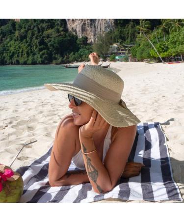 Arkwright Cabana Pool Beach Towel - Pack of 4, 100% Ring Spun Cotton, Large Quick Dry Towels for Hotel, Swim, Camp - Grey, 30 x 60 in - Buy Online on GoSupps.com