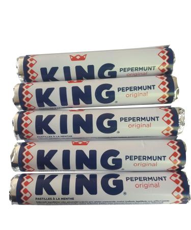 76 onces Poids total | 220 grammes Total King Mints | N erlandais Mint | Rouleaux Originaux De Menthe Poivr e Roi | Menthe Poivr es N erlandaises | 7 - Buy Online on GoSupps.com