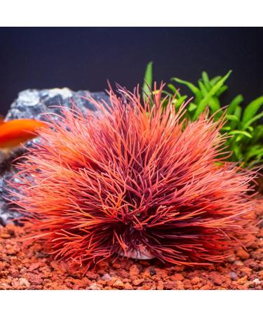 TAOMYPETS Plastic Aquarium Plants & Coral Reef Ornaments - Black Red | International Shipping Available - Buy Online on GoSupps.com