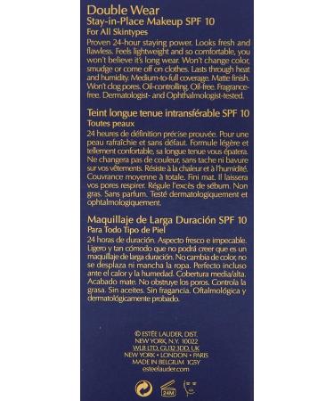 Estee Lauder Double Wear Fluid Stay in Place Makeup 4N2 Spiced Sand 30ml - Pack of 1 - Buy Online on GoSupps.com