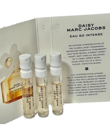 Marc Jacobs Daisy Eau So Intense Sample Women Perfume Spray 1.2 ml / 0.04 oz - set of 3 Marc Jacobs Daisy 0.04 Fl Oz (Pack of 3) - Buy Online on GoSupps.com