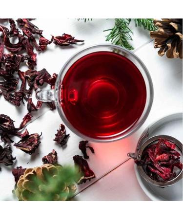 Th la fleur d'hibiscus Bio 100g - Th de haute qualit s ch - Mis en bouteille et contr l en Allemagne - Biotiva - Buy Online on GoSupps.com