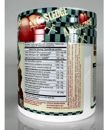 Axe & Sledge Seventh Gear Extreme Pre-Workout - High Stimulant Pre Workout High Energy Intense Focus Unmatched Energy 60 Serving Portions (Your Mom's Sweet Peach) - Buy Online on GoSupps.com