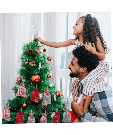 KONTONTY 1 Set Christmas Calendar Bag Christmas Cloth Bags Diy Advent Calendar Bags Xmas Drawstring Bags - Buy Online on GoSupps.com