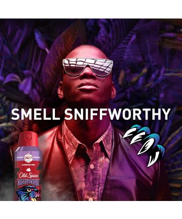 Old Spice NightPanther Body Spray for Men 5.1 Oz (Pack of 3) Nightpanther 5.1 Ounce (Pack of 3) - Buy Online on GoSupps.com