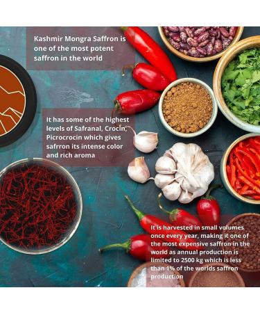Organic Care Namo Organics - 1 Gm Kashmiri Kesar/Saffron Threads for Pregnant Women | 100% Pure & Organic Saffron - Lab Certified A++ Grade - Buy Online on GoSupps.com