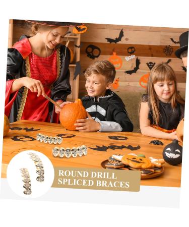 HAPINARY Tooth Gems 1 Set Cosplay Grill Teeth for Grill Teeth for Rappers Braces Bagged - Buy Online on GoSupps.com