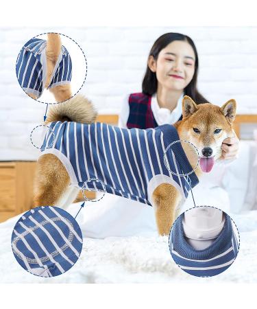 Cobee Dog Recovery Suit - Abdominal Protection for Male & Female Dogs | Surgical Cuddly Suit for Small & Medium Dogs (L-Size) - Ideal After Surgery - Buy Online on GoSupps.com
