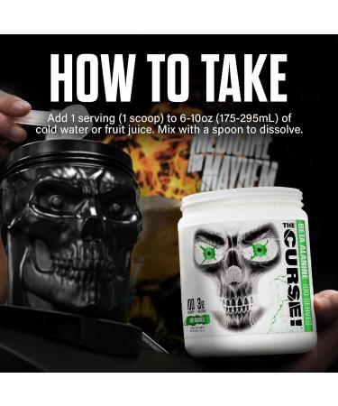 JNX SPORTS The Curse! Beta Alanine Powder - Unflavored 100 Servings 3g per Serving GMP Compliant Non-GMO Made in The USA Dietary Friendly - Buy Online on GoSupps.com