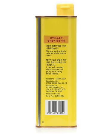 Ottogi Premium Roasted Sesame Oil - 56 fl.oz. (1650ml) - Buy Online on GoSupps.com