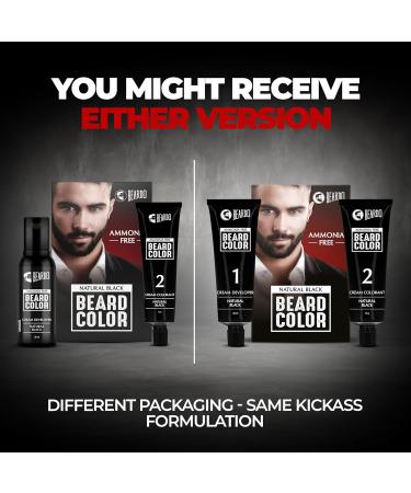 Beardo Natural Black Beard Colour ANNONIA FREE - Buy Online on GoSupps.com