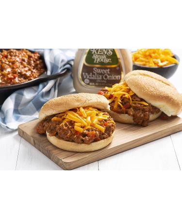 Ken's Steak House Sweet Vidalia Onion Dressing 16 OZ - Pack of 2 | 32 Fl Oz Total - Buy Online on GoSupps.com