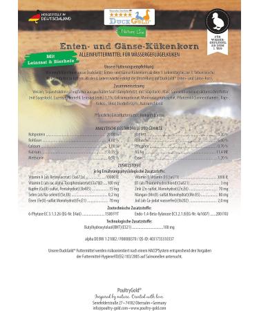 Buy HDmirrorR Duck & Goose Chick Grain 2.5kg | Premium Duck & Goose Feed | Starter for Chicks & Goslings - International Shipping Available - Buy Online on GoSupps.com