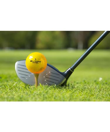 Chromax High Visibility Golf Balls 6-Pack in Gold - Stand Out on the Course! - Buy Online on GoSupps.com