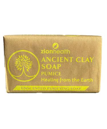 Ancient Clay Soap 6oz Unscented Pumice