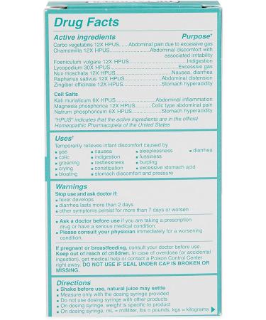Dr. Talbot's Natural Gas + Colic Relief for Infants - Apple Juice 4 fl oz (0-4 yrs) - Buy Online on GoSupps.com