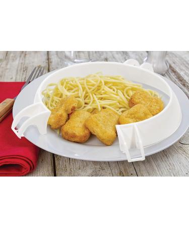 Aidapt Non-Slip Plate Guard Surround with Clips for Elderly and Disabled - Easy Eating Aid - Buy Online on GoSupps.com