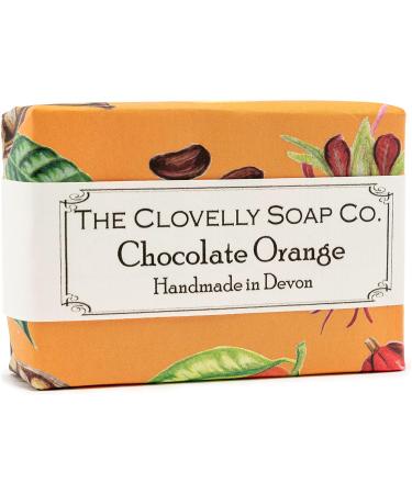 Clovelly Soap Co Handmade Chocolate Orange Natural Soap Bar for all Skin Types 100g - Buy Online on GoSupps.com
