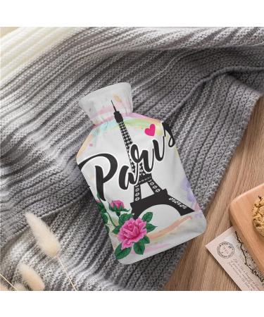 Buy Tower Flower Hot Water Bottle with Plush Cover - Ideal Bed Hand Warmer for Adults & Kids (26.5x15.3cm) - Fast International Shipping - Buy Online on GoSupps.com