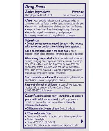 Little Remedies Nasal Decongestant Drops 0.5 oz - Pack of 6 - Buy Online on GoSupps.com