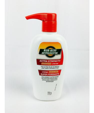 RUB-A535 EXTRA STRENGTH CREAM For Relief of Arthritis Rheumatic Pain Muscle Pain Joint & Back Pain 350 g