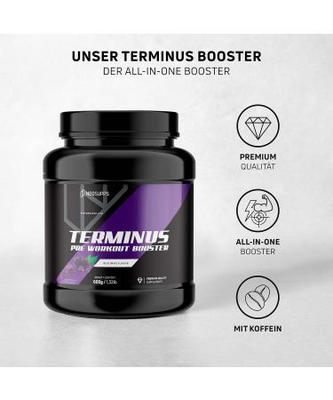 Neosupps Pre Workout Booster 600g - Blue Grape | Enhance Strength Endurance & Focus | International Shipping Available - Buy Online on GoSupps.com