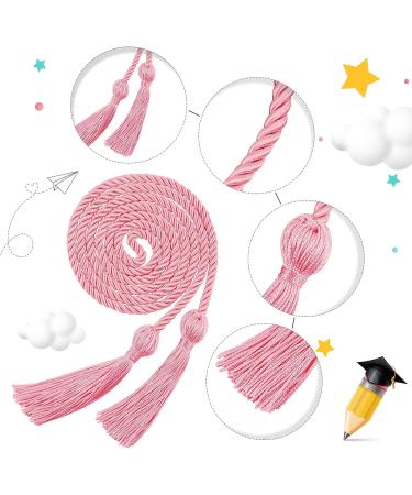 6-Piece Pink Graduation Honor Cords Set for Ceremonies, Photos, and Parties - Buy Online on GoSupps.com