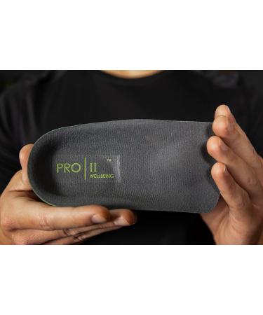 PRO 11 WELLBEING 3/4 Duo Layered Insoles with Metatarsal Raise & Arch System (3/4.5 UK) - Ultimate Comfort & Support for Feet - Buy Online on GoSupps.com