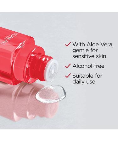 L'Oreal Paris Revitalift 5% Glycolic Acid Peeling Toner with Aloe Vera - Daily Exfoliant for Brighter Skin - 6 Fl Oz - Buy Online on GoSupps.com