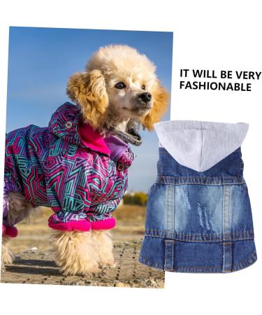 Buy IPLUSMILE Vintage Dog Hoodies & Denim Jackets | Stylish Clothing for Small & Large Dogs | Pet Accessories - Buy Online on GoSupps.com