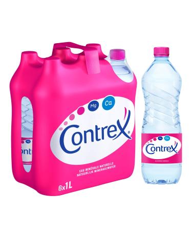 Contrex Mineral Water, 6 x 1L