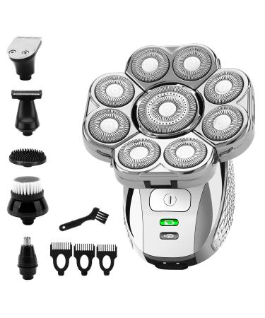 Gaps razors cestmall 9d razor men electrical 6-in-1 bald razor men head razor balder electrical harbor wet and dry razor facial and head razor for men care kit - Buy Online on GoSupps.com