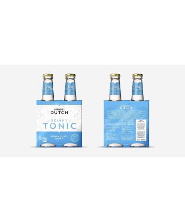Double Dutch Eau tonique 200 ml Skinny Lot de 4 - Buy Online on GoSupps.com