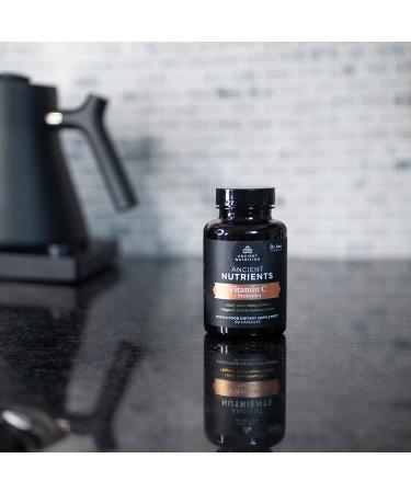 Buy Ancient Nutrition Vitamin C + Probiotics - 60 Capsules | Dr. Axe - Buy Online on GoSupps.com