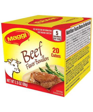 MAGGI Beef Flavor Bouillon Cubes 2.8 oz. - Savory Seasoning for Delicious Dishes - Buy Online on GoSupps.com