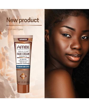 Ambi Even & Clear Fade Cream - Hyperpigmentation Treatment, Dark Spot Corrector with Niacinamide & Licorice Root Extract - 1 Fl Oz - Buy Online on GoSupps.com