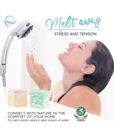 9-Piece Aromatherapy Shower Steamers Gift Set for Stress Relief with Essential Oils - Home Spa Vapor Shower - Ideal Gifts for Women, Moms, Birthdays - Buy Online on GoSupps.com