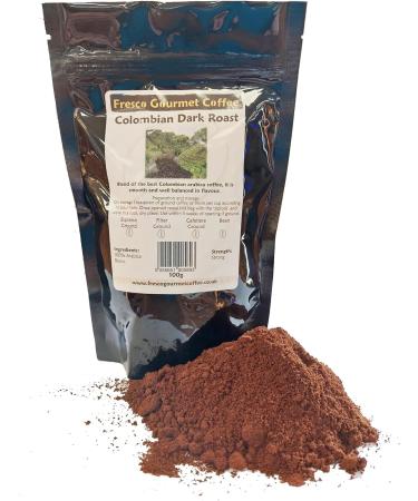 Coffee Bean - Colombian Dark Roast (Cafetiere Grind 500g) - Buy Online on GoSupps.com
