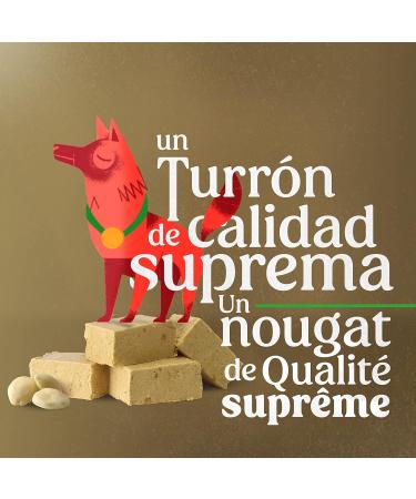Buy EL LOBO 100% Organic Turr n from Jijona - 200g | All Natural Gluten-Free Eco-Friendly Treats - Buy Online on GoSupps.com