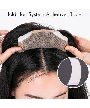 Vklopdsh 36 Pc/Lot Strong Super Fixed Hair System Adhesive Tape Super Strong Adhesive Tape Extended Lace Wig Waterproof and Sweat Wig Film - Buy Online on GoSupps.com